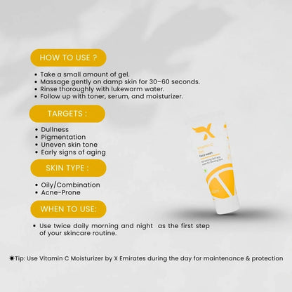 Vitamin C gel Facewash