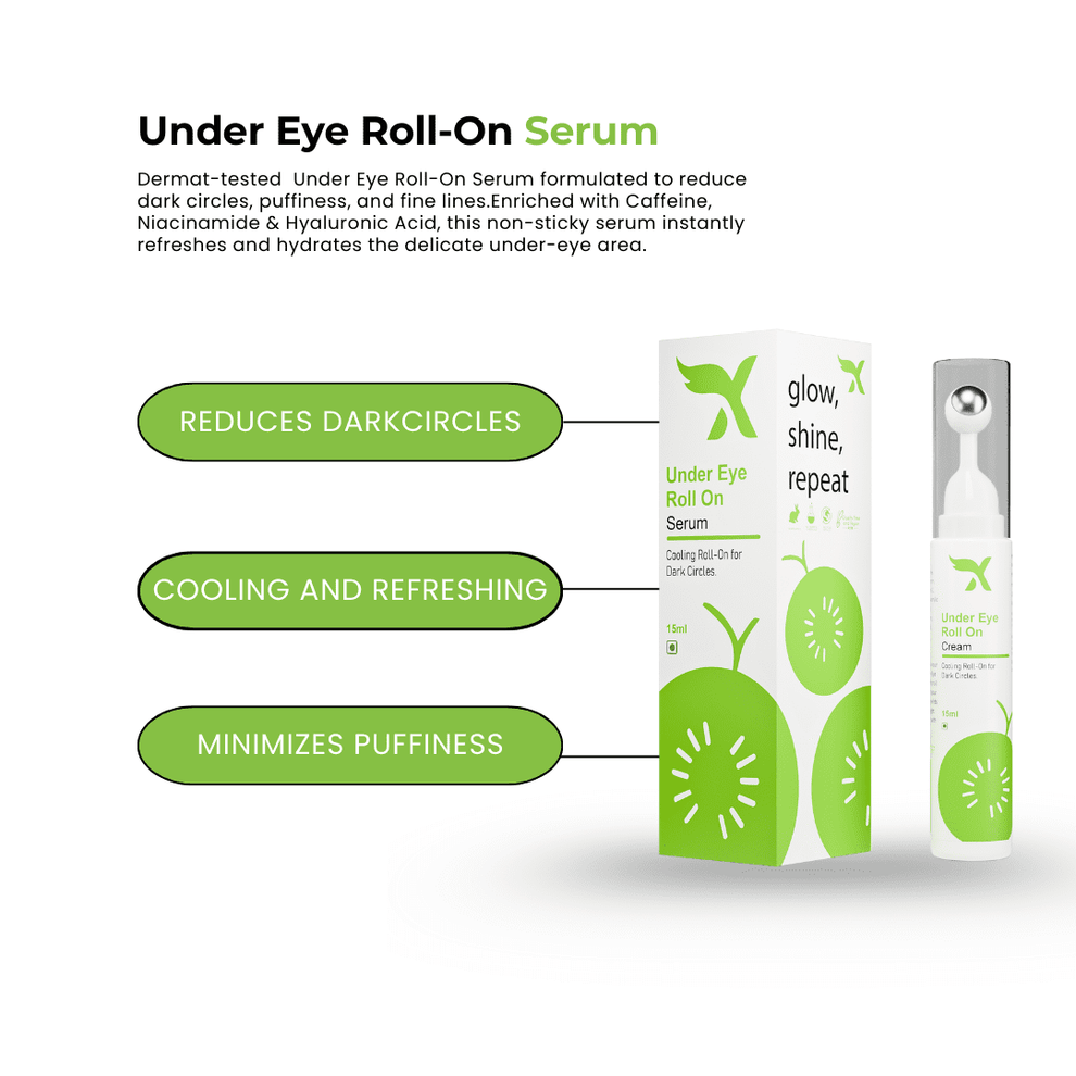 Under eye roll-on